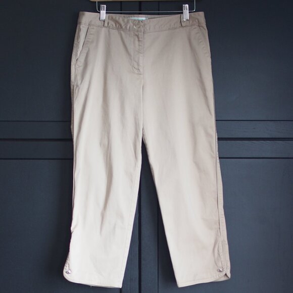 Liz Claiborne Golf | Cotton Capris - Picture 1 of 4